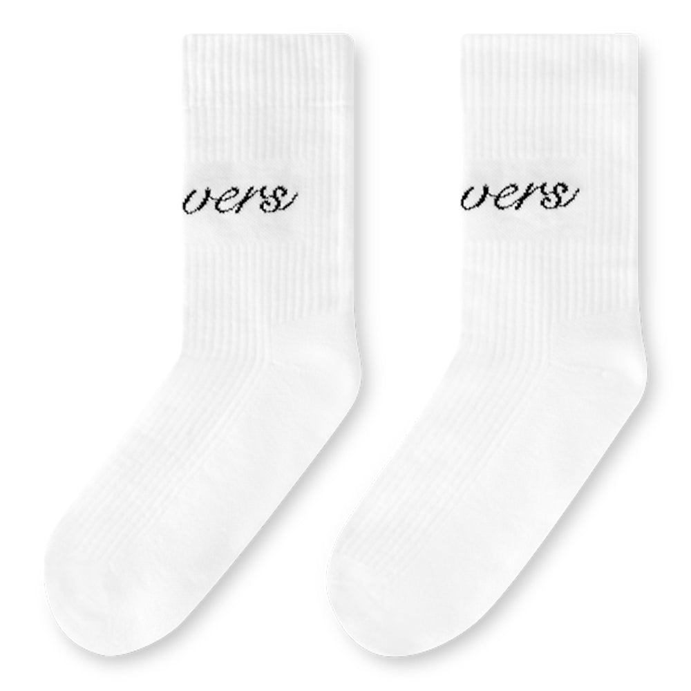 LOUIS VUITTON SS25 Mid-Calf Socks Men's 1 Pack White