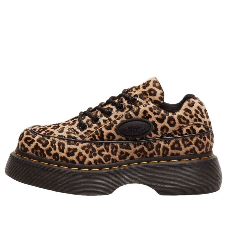 (WMNS) Dr. Martens Buzz 5-Eye Leopard Shoes 'Leopard' 41011200