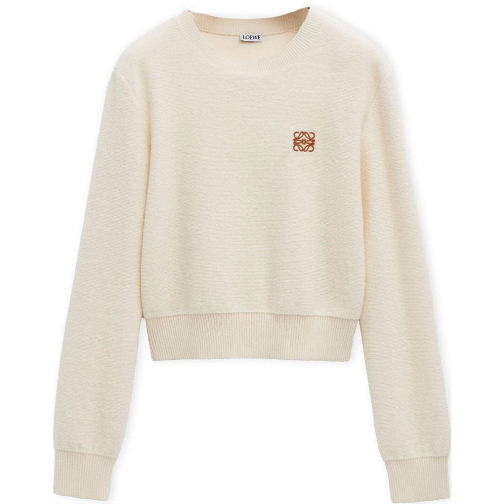 LOEWE Anagram Sweater 'Ecru'