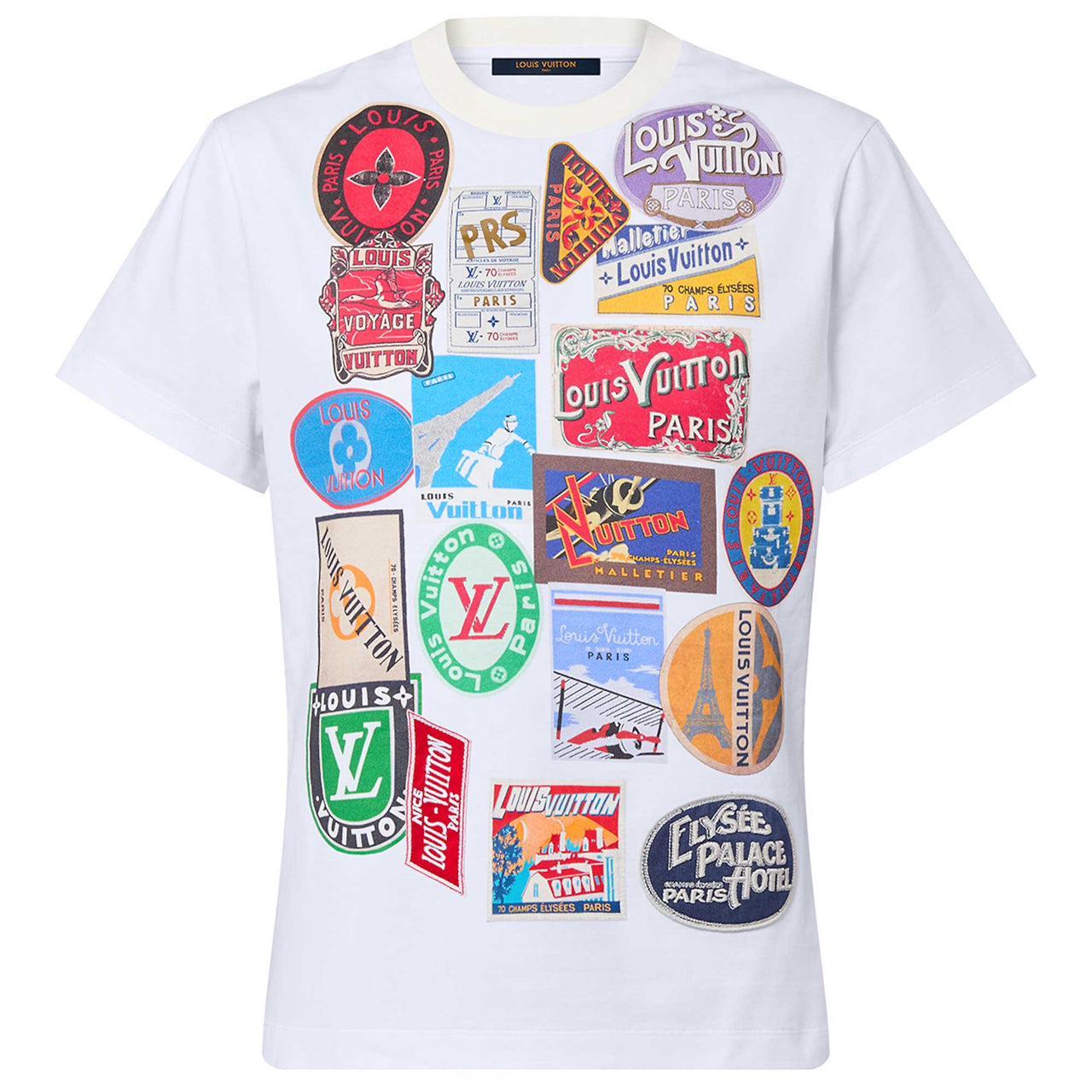LOUIS VUITTON FLIGHT MODE T-Shirt Women's White