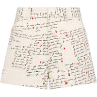 DIOR Qixi Festival Collection SS24 Casual Shorts Women's White