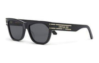 DIOR Rectangular Sunglasses Women's Black