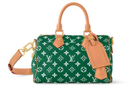 LOUIS VUITTON Speedy P9 Bandoulière 25 Monogram Leather Green