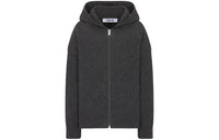 DIOR Jackets Coats Kids' Apparel Zipped Cardigan With Hood Black Kids'