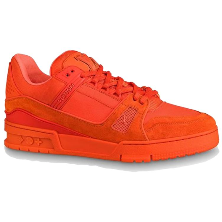 LOUIS VUITTON Trainer MCA Durable Lightweight And Breathable Low-Top Skateboard Shoes Men's Orange