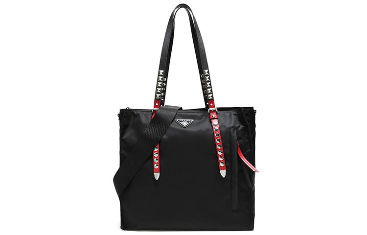 PRADA Fabric One Shoulder Handbags Women's Black