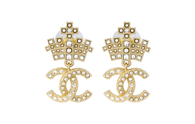 CHANEL Logo Brooch