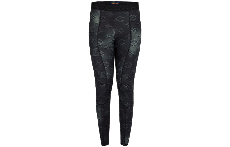 LOUIS VUITTON New Quarterly Products Of LV Sports Pants Men Black