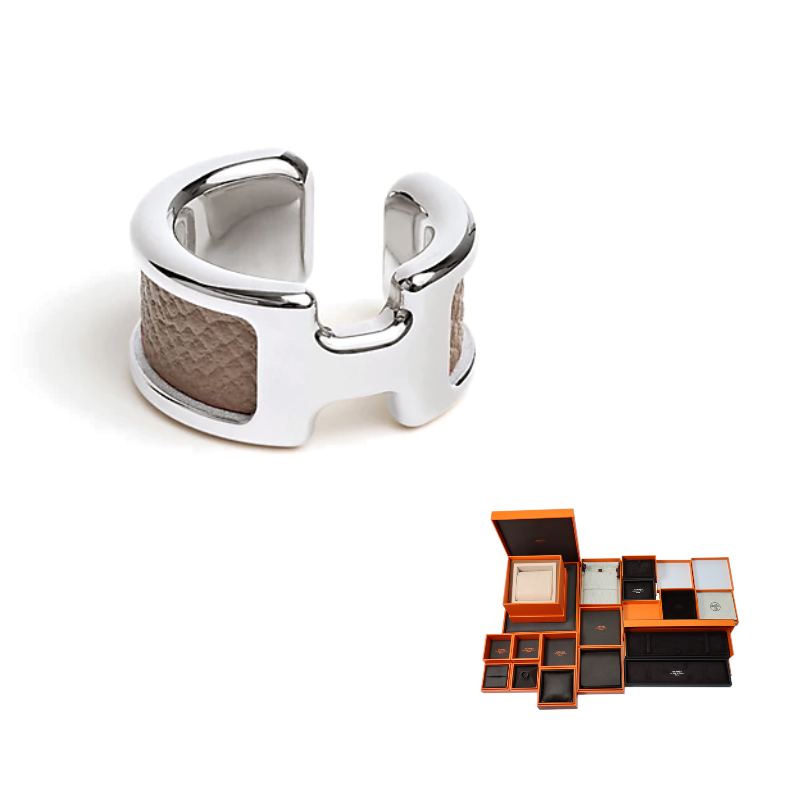 HERMES Clip-On Earrings Women's