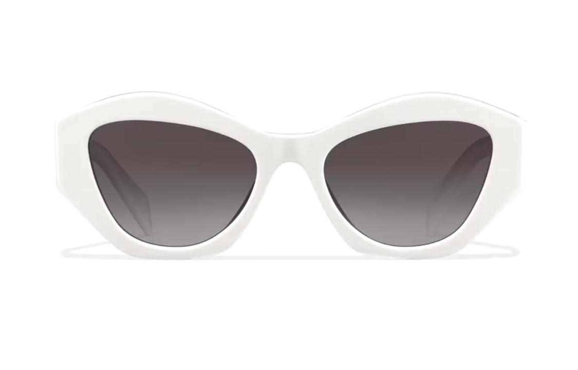 PRADA Eyewear Logo lettering Cat eye Sunglasses