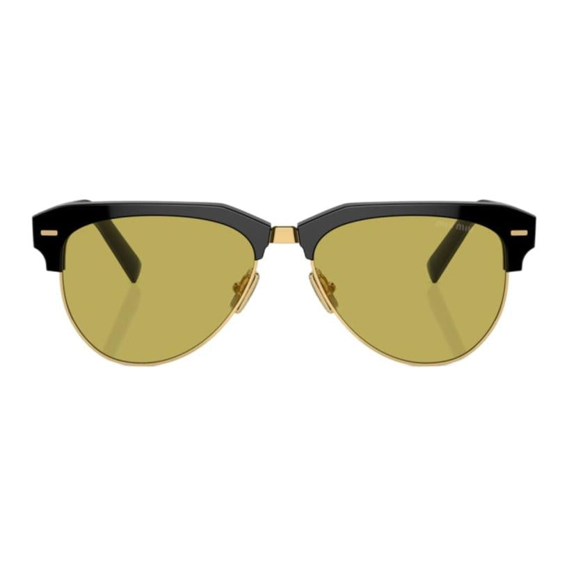 MIU MIU Eyewear Logo lettering Navigator frame Sunglasses
