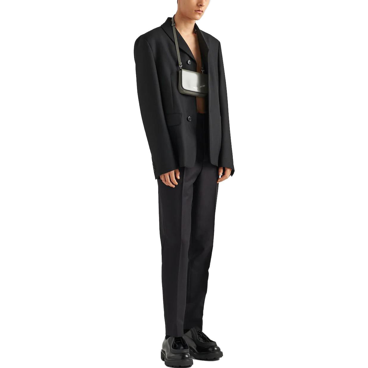 PRADA FW23 Casual Pants Men's Black