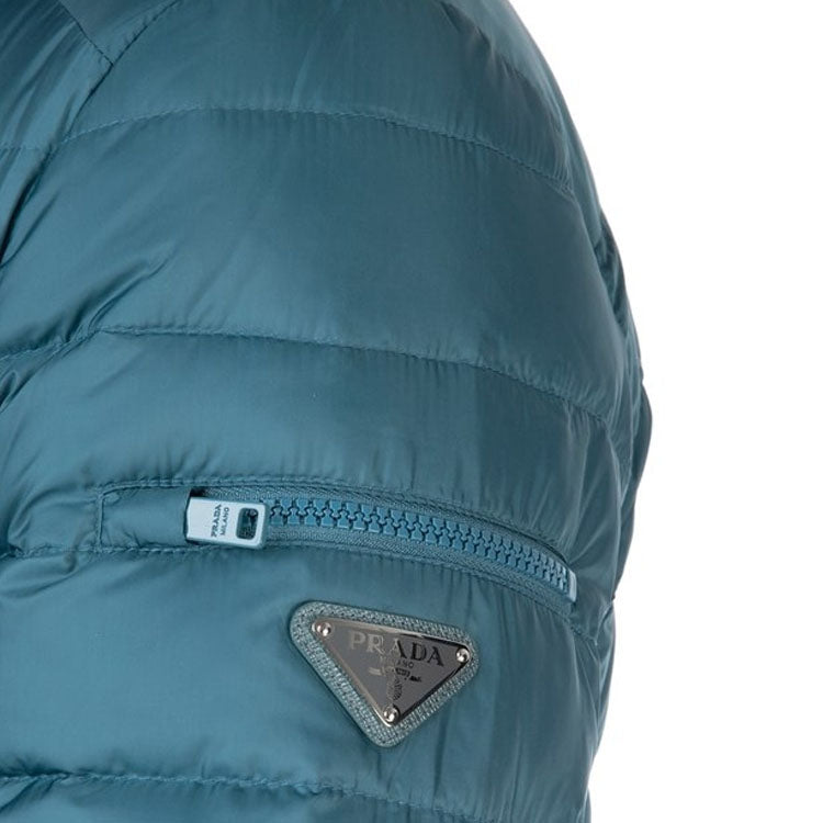 PRADA Jackets Men Blue