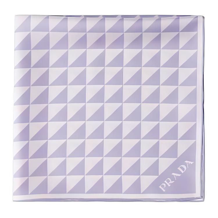 PRADA Triangle logo Scarf
