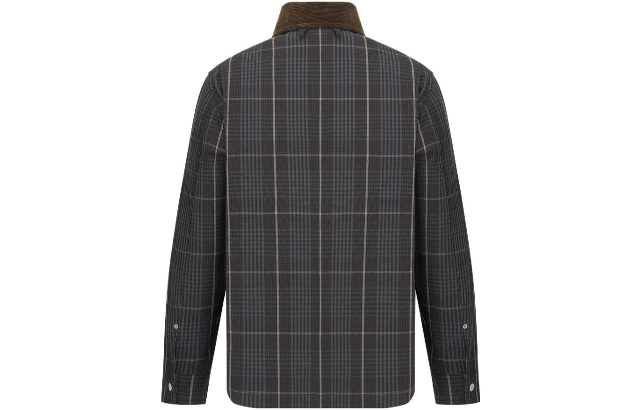 DIOR Checked Long Sleeved Jacket