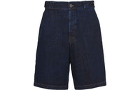 PRADA Denim Shorts Men Blue