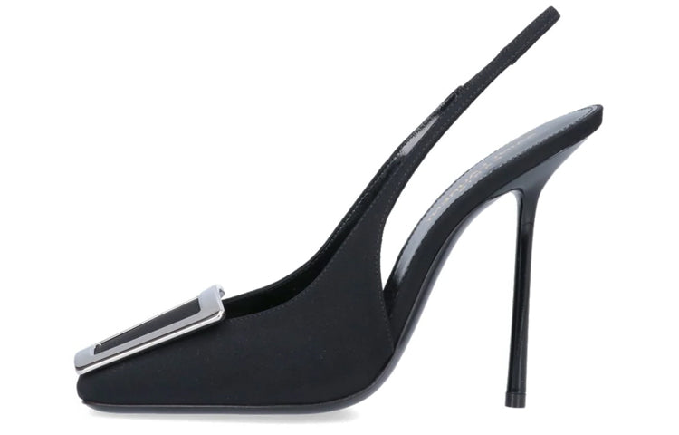 SAINT LAURENT Slim Heel High Heels 11.4cm Women's Black