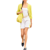 CHANEL Knitwear Women's Yellow White