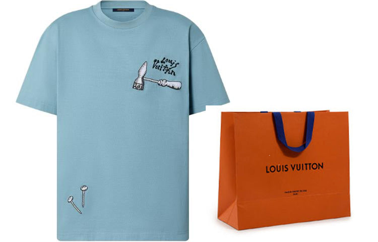 LOUIS VUITTON T Shirt Men's Blue