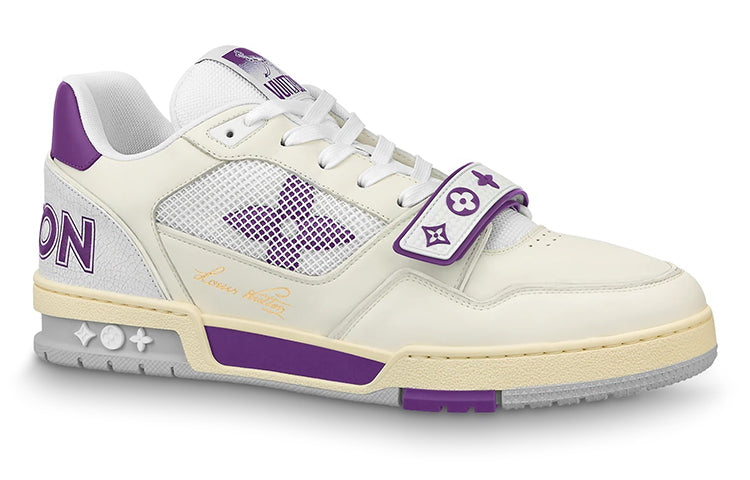 LOUIS VUITTON Lv Trainers 'Purple Mesh'