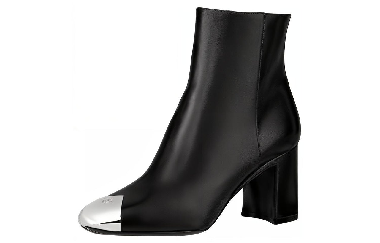 LOUIS VUITTON Ankle Boots Women's Black
