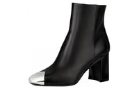 LOUIS VUITTON Ankle Boots Women's Black