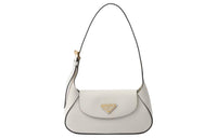 PRADA Leather Handbag, Shoulder Bag Women's White