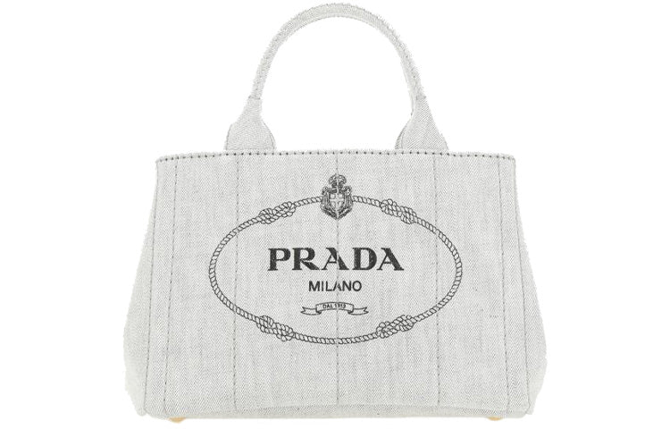 PRADA Fabric Canvas Bag Shoulder Bag Crossbody Bag Handbag Regular Women's
