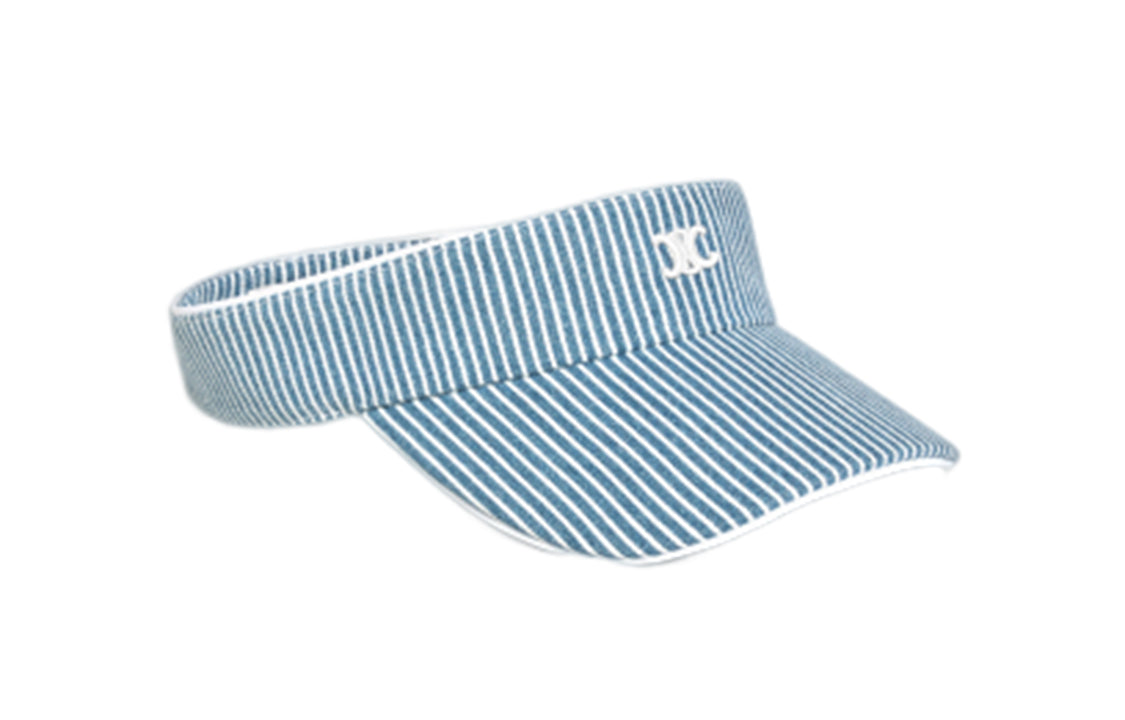 CELINE Cotton Sun Protection Hats Women's Blue
