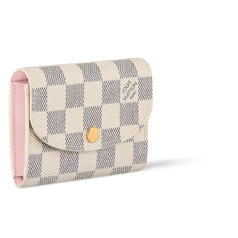 LOUIS VUITTON CHRISTOPHER Cow Leather Wallet Women's White
