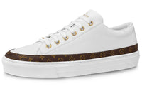 LOUIS VUITTON Lv Stellar Calfskin Sports Shoes White Women's