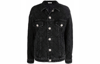 MIU MIU Denim Jackets Women's Black