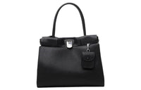 MIU MIU Calfskin Shoulder Bag Crossbody Bag Handbag Women's Black