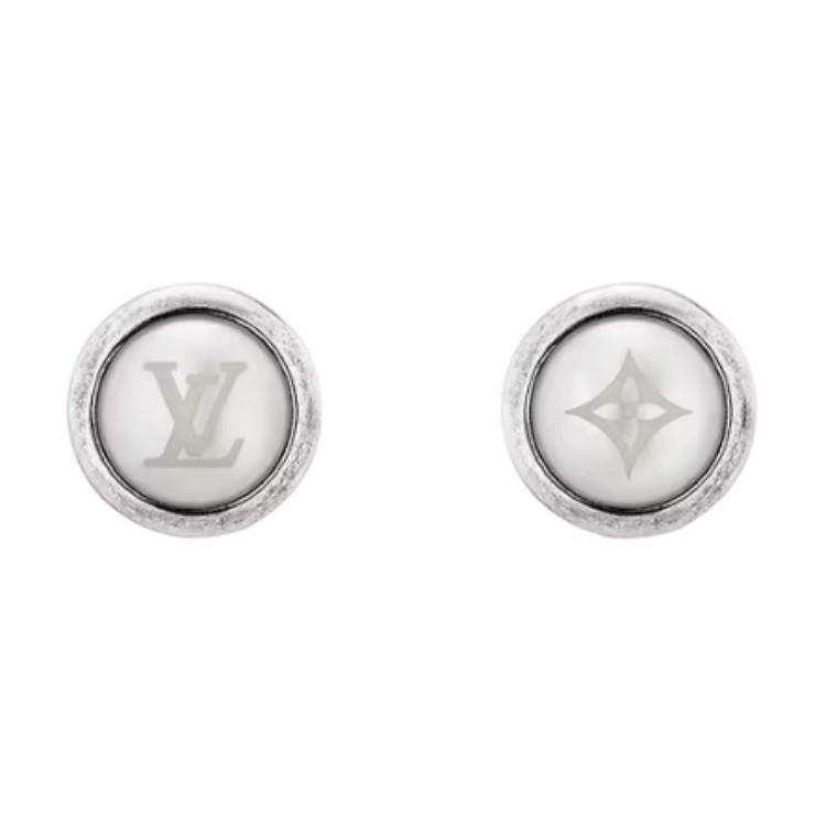 LOUIS VUITTON Lv Pearls Rodeo Earrings