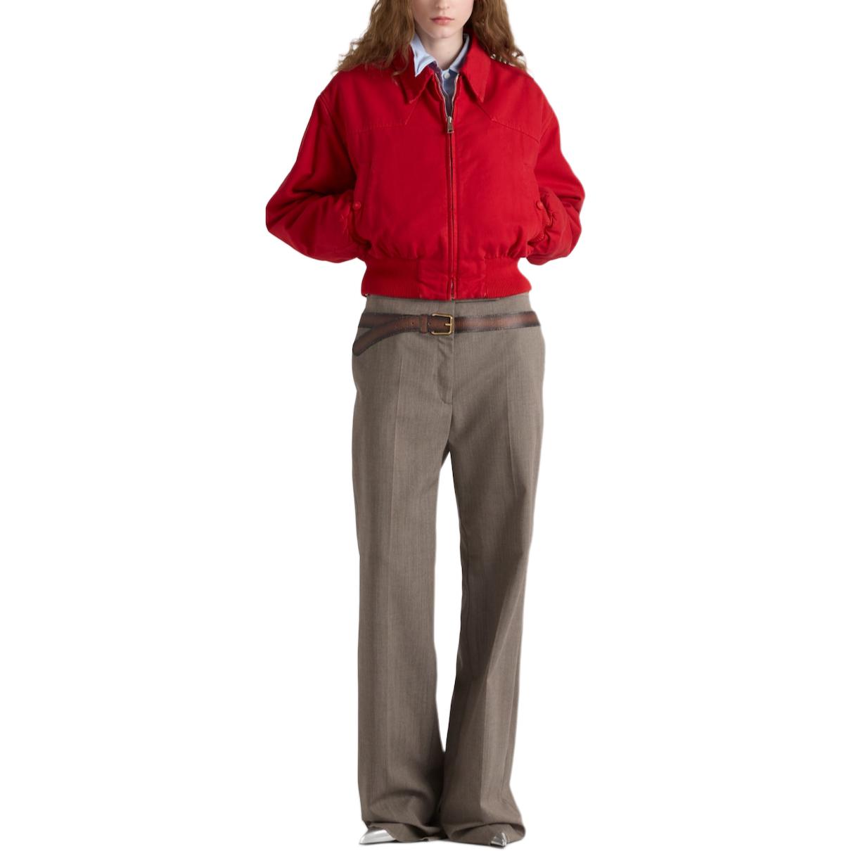 PRADA Jackets & Coats Women's Red