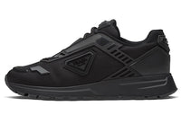 PRADA PRAX 1 Anti-Slip Wear-Resistant Low-Top Casual Shoes Men's Black