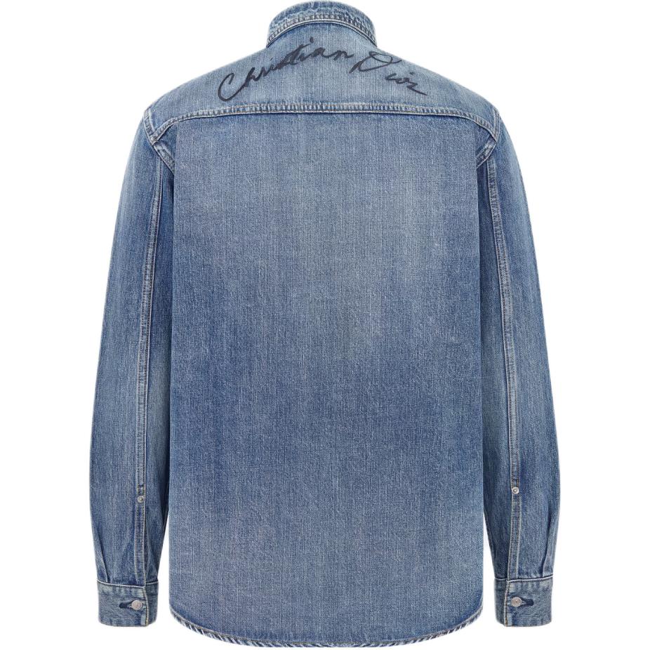 DIOR SS24 Denim Jacket Men's Blue