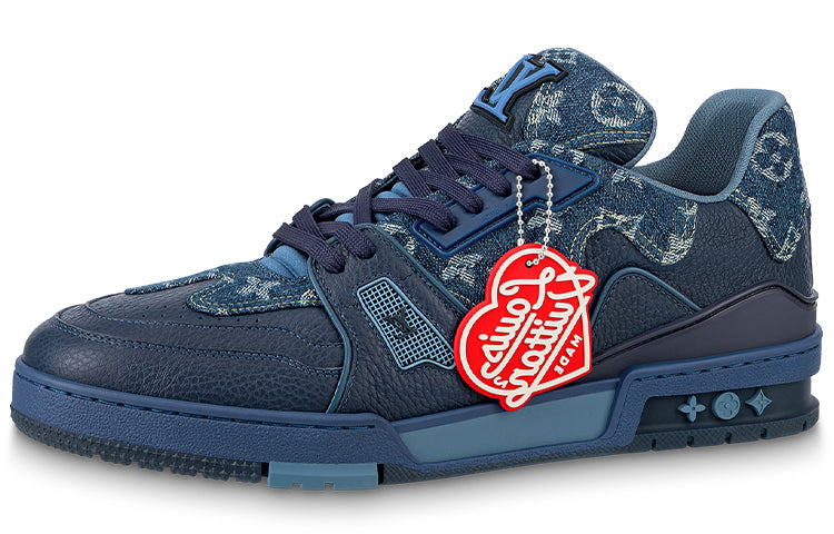 LOUIS VUITTON X Nigo Lv Trainers 'Blue Denim'