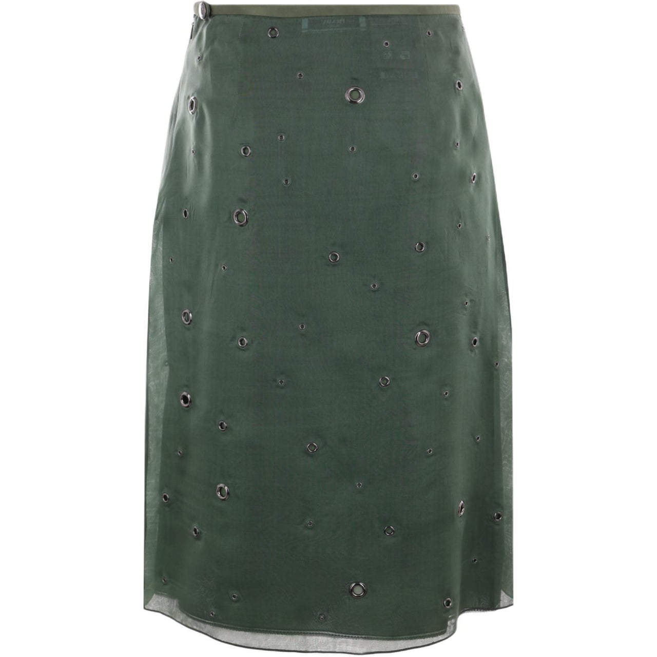 PRADA Casual Long Skirts Women's Green