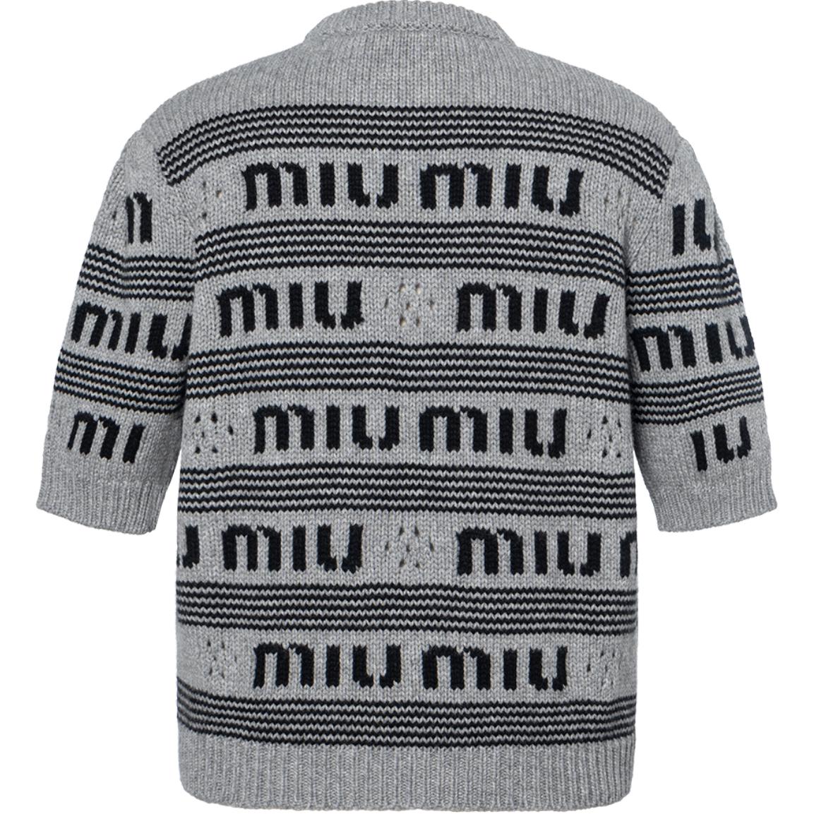 MIU MIU FW22 Sweater Women's Gray