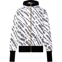 LOUIS VUITTON Slanted Signature Jacquard Hoodie