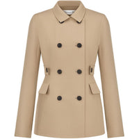 DIOR Qixi Festival Collection FW24 Business Suit Coat Women's Beige