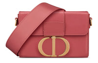 DIOR 30 Montaigne Calfskin Montaigne Bag, Box Bag, Crossbody Bag, Shoulder Bag Women's Pink