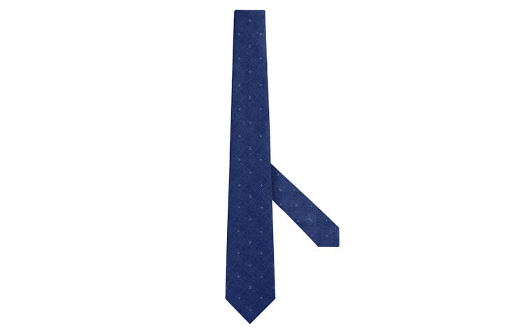LOUIS VUITTON Constellation Denim Tie