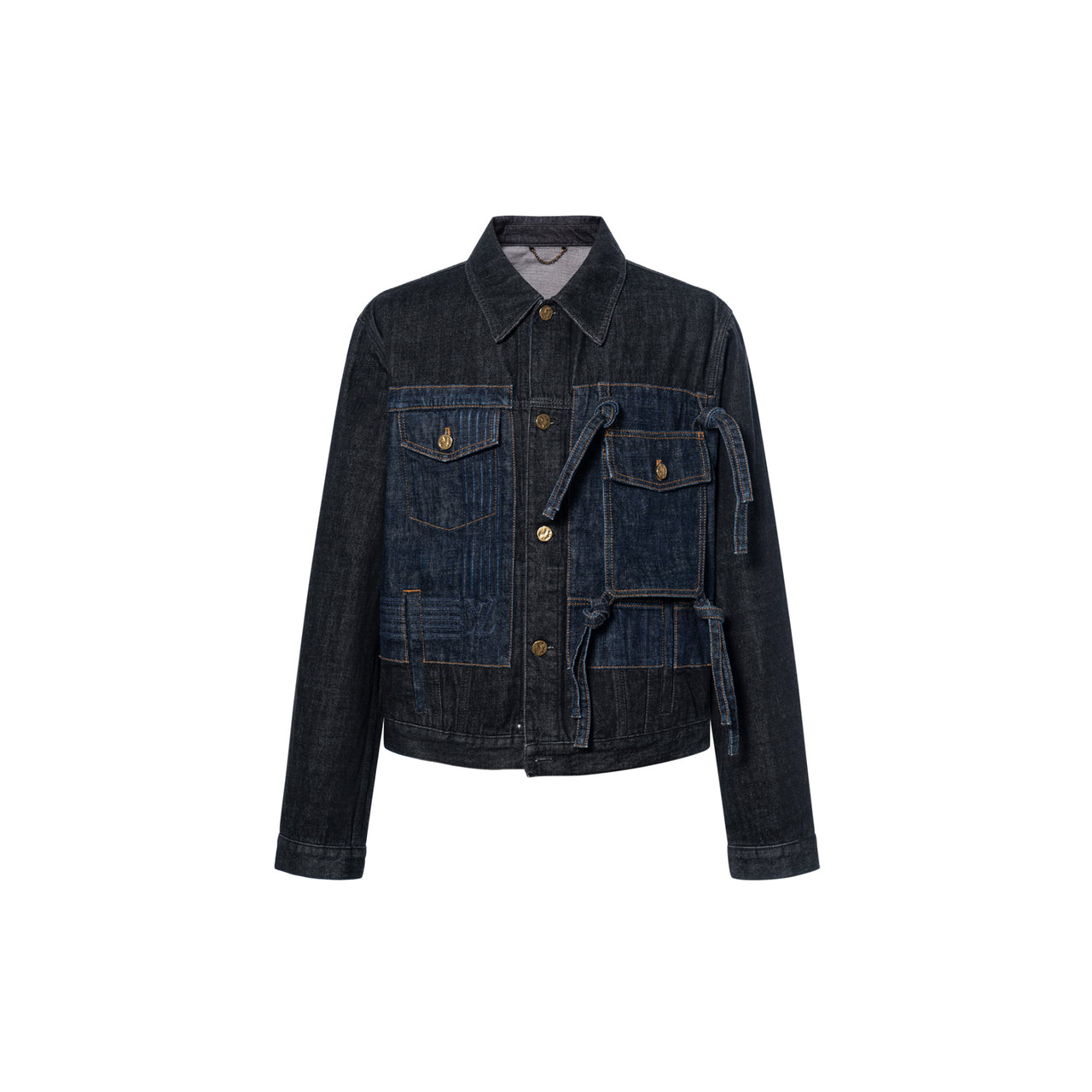 LOUIS VUITTON New Quarterly Products Of LV Denim Jackets Men