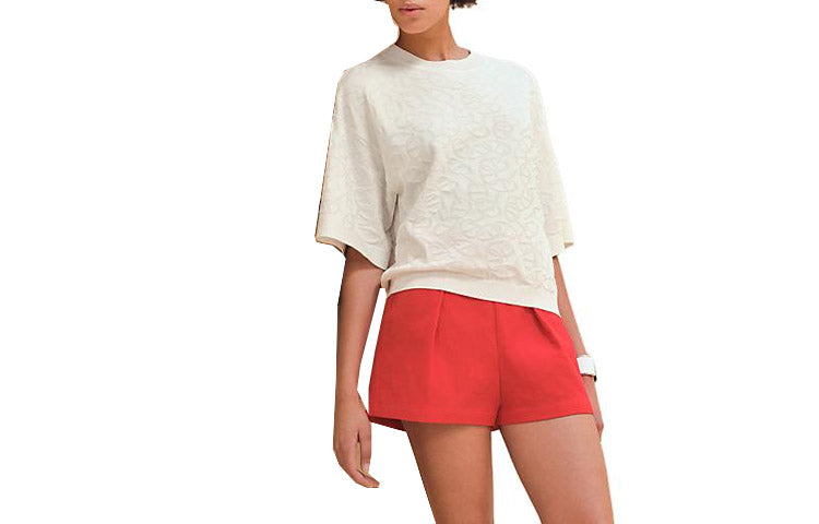 HERMES Knitwear Women's Gray White
