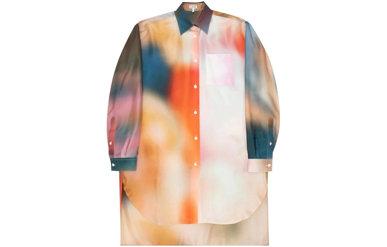 LOEWE Blur PrinT Shirt 'Multicolor'