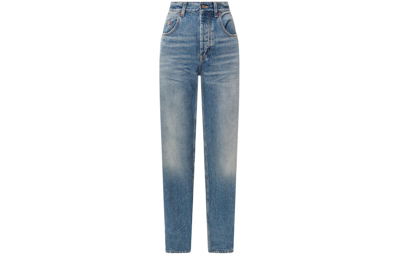 SAINT LAURENT FW23 Jeans Women's Blue