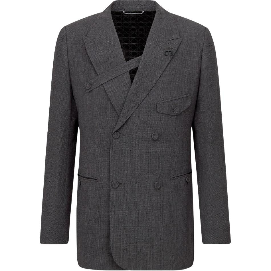 DIOR Business Suits Men Gray