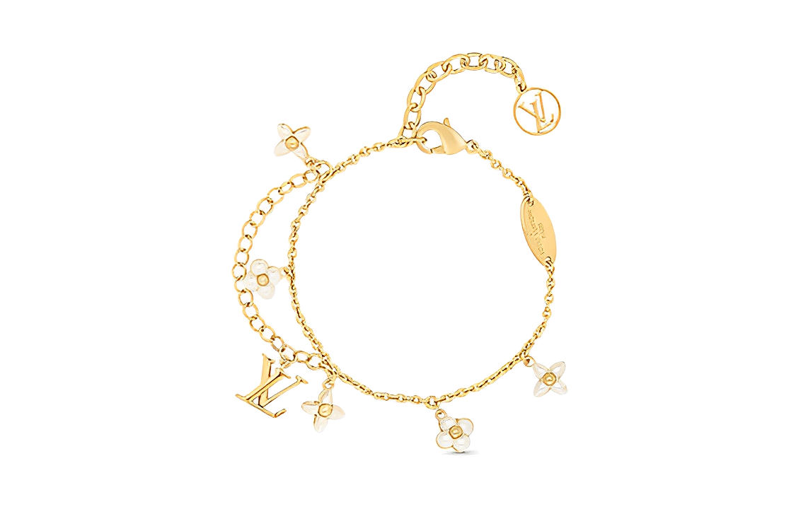 LOUIS VUITTON Lv Floragram Bracelet